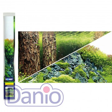 Фон для аквариума Hobby Scaping Hill/Scaping Forest 60x30см