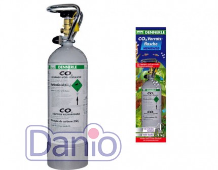 Dennerle Баллон заправляемый Dennerle CO2 mehrweg Vorratsflasche 2000г (3048) - Картинка 2