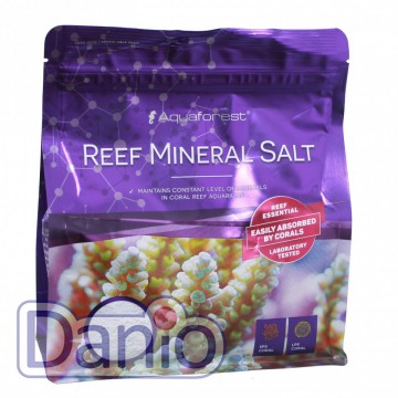 Сіль, що не містить (NaCl) хлорид натрію Aquaforest Reef Mineral