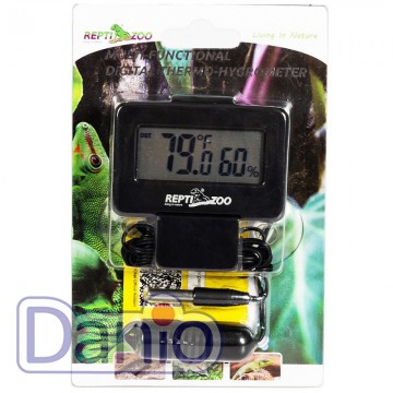 Термогігрометр електронний з двома датчиками Repti-Zoo Hygro-ter