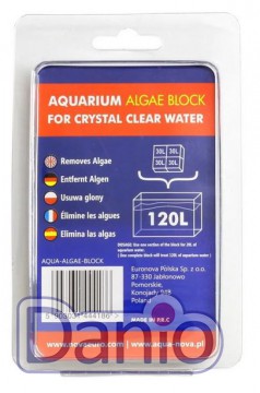 Таблетки проти водоростей Aqua Nova Aquarium Algae Block 20 г на