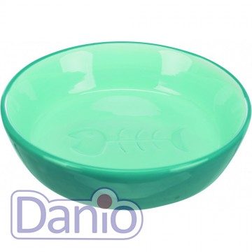 Миска Trixie для кішок, плоска, керамічна, 13 см, 200 мл