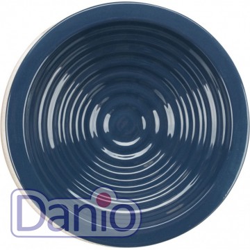 Миска Trixie Be Nordic для собак, синя/бежева, 500 мл, d:20 см