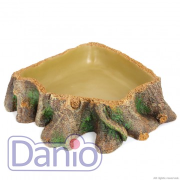 Миска для воды Hobby Drinking Bowl Stump 2 угловая 22x20x6см