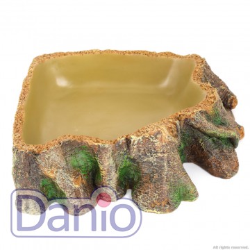 Миска для воды Hobby Drinking Bowl Stump 2 угловая 22x20x6см