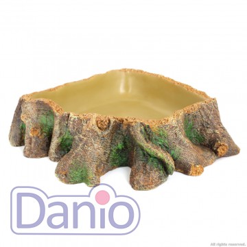 Миска для воды Hobby Drinking Bowl Stump 2 угловая 22x20x6см