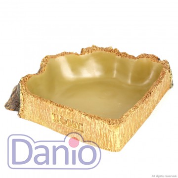 Миска для воды Hobby Drinking Bowl Stump 2 угловая 22x20x6см