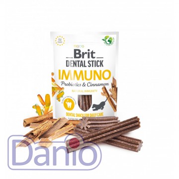 Лакомство для собак Brit Dental Stick Immuno 251г 7шт, для иммун