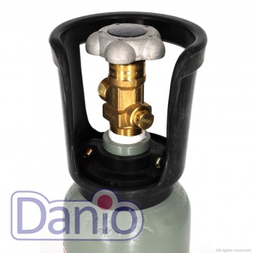 Баллон СО2 Aqua Nova NCO2-2L-GRAY с плоским дном, метал 2л