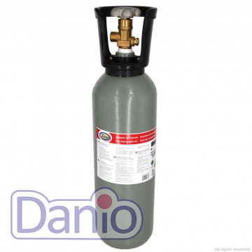 Баллон СО2 Aqua Nova NCO2-5L-GRAY с плоским дном, метал 5л