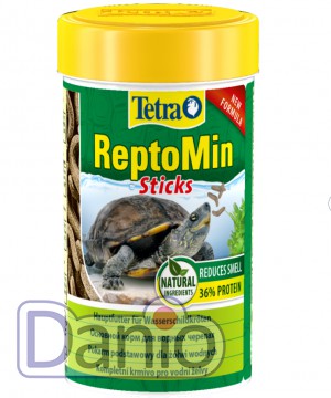 Корм для черепах Tetra ReptoMin гранулы, 100 мл