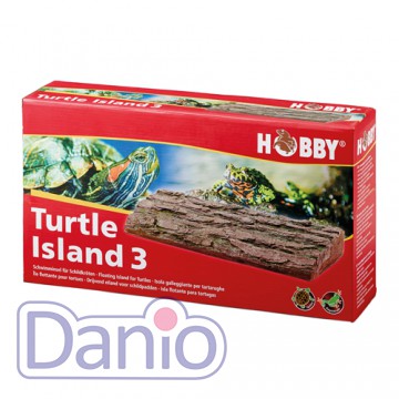 Декорация для террариума Hobby Turtle Island 3, 40.5x22см