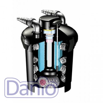 Фильтр прудовый Oase BioPress Set 6000 напорный, с УФ-лампой, дл