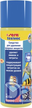 Препарат Sera Тoxivec для подготовки воды, 100 мл на 400 л