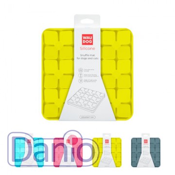 Collar (Украина) Килимок для пошуку корму Collar WAUDOG Silicone, 205х205х17 мм, жовтий - Картинка 1