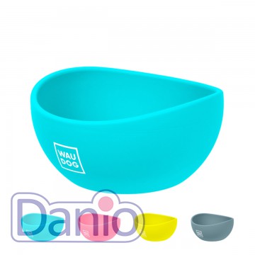 Collar (Украина) Миска Collar WAUDOG Silicone, 250 мл блакитний - Картинка 1