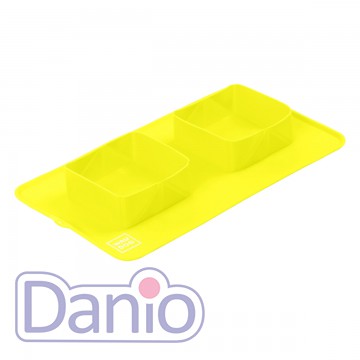 Collar (Украина) Миска складана Collar WAUDOG Silicone, 385х230х50 мм жовтий - Картинка 1