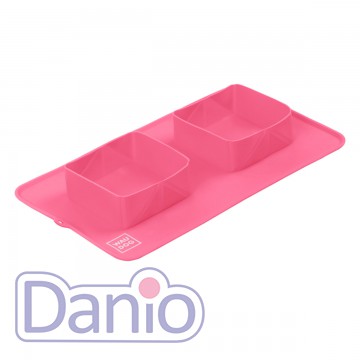 Collar (Украина) Миска складана Collar WAUDOG Silicone, 385х230х50 мм рожевий - Картинка 1