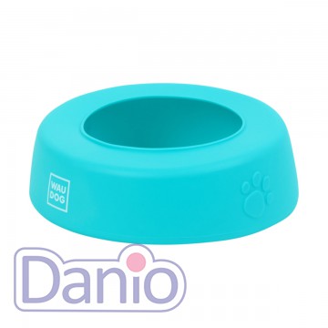 Collar (Украина) Миска-непроливайка Collar WAUDOG Silicone, 1 л, блакитний - Картинка 1