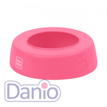Collar (Украина) Миска-непроливайка Collar WAUDOG Silicone, 1 л, рожевий - Картинка 1