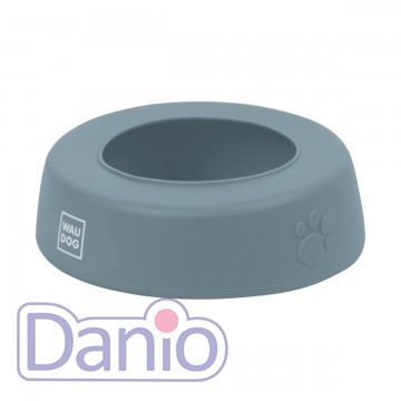 Collar (Украина) Миска-непроливайка Collar WAUDOG Silicone, 750 мл, сірий - Картинка 1