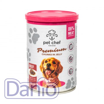 Влажный корм для собак Pet Chef, 415г, говядина