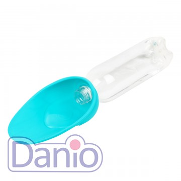 Collar (Украина) Поїлка насадка на пляшку Collar WAUDOG Silicone, розмір 16,5х9 см, блакитний - Картинка 1