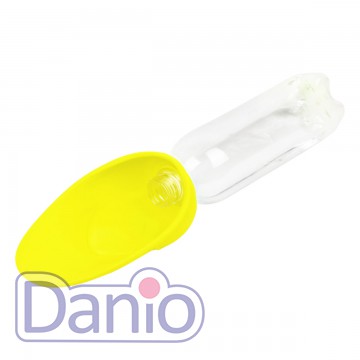 Collar (Украина) Поїлка насадка на пляшку Collar WAUDOG Silicone, розмір 16,5х9 см, жовтий - Картинка 1