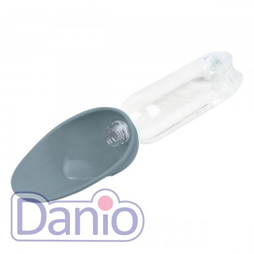 Collar (Украина) Поїлка насадка на пляшку Collar WAUDOG Silicone, розмір 16,5х9 см, сірий - Картинка 2