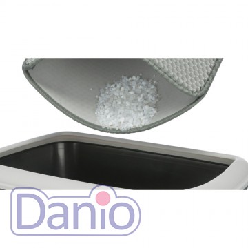 Коврик Trixie для кошачьего туалета, двухслойный 40 х70см серый