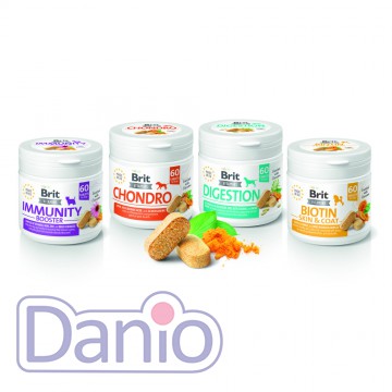 Витамины для собак Brit Vitamins Digestion, для пищеварения, 60 