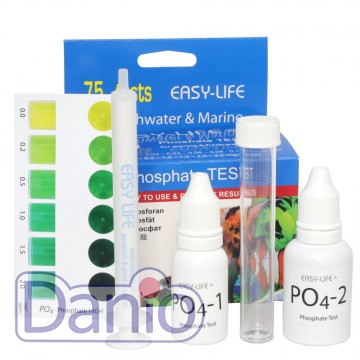 Тест на фосфаты PO4 Easy-Life Phosphate 75 тестов