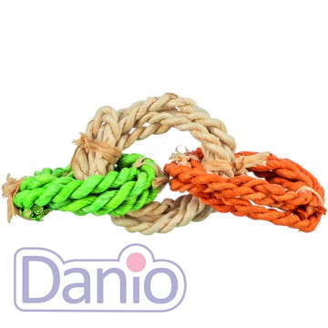 Игрушка для грызунов Trixie Кольца из кукурузных листьев d 6х15 