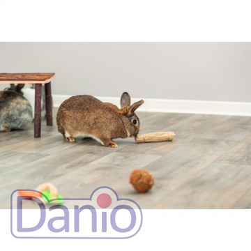 Игрушка для грызунов Trixie Пучок травы с джутом d 3,5 16 см