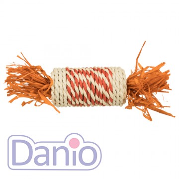 Игрушка для грызунов Trixie в виде конфеты из бумажной пряжи, 18