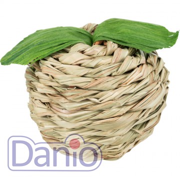 Игрушка для грызунов Trixie яблоко из кукурузной шелухи, 7 см