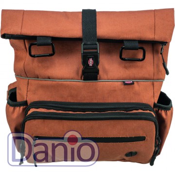 Сумка-рюкзак Trixie с поясным ремнем, пояс 55-130 см (рыжая)