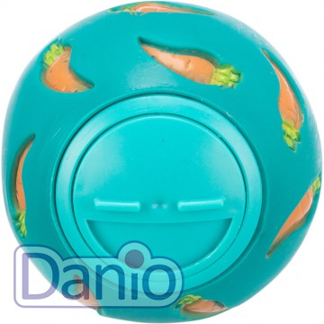 Игрушка для грызунов Trixie шар для лакомства пластик 7 см