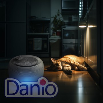 Collar (Украина) Фонтан-поїлка для котів та собак Collar WAUDOG з підсвічуванням 2,5 л, білий - Картинка 3