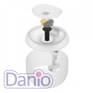 Collar (Украина) Фонтан-поїлка для котів та собак Collar WAUDOG з підсвічуванням 2,5 л, білий - Картинка 5