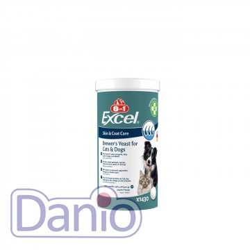 Витамины 8in1 Excel Brewers Yeast для собак и кошек, пивные дрож
