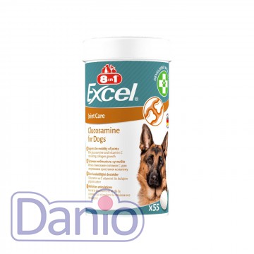 Витамины для щенков и взрослых собак 8in1 Excel Glucosamine для 