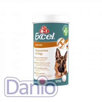 Витамины для щенков и взрослых собак 8in1 Excel Glucosamine для 