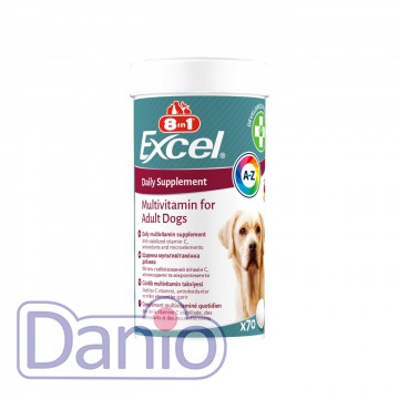 Витамины для взрослых собак 8in1 Excel Multi Vitamin Adult мульт