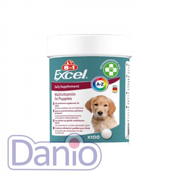 Витамины для щенков и молодых собак 8in1 Excel Multi Vitamin Pup