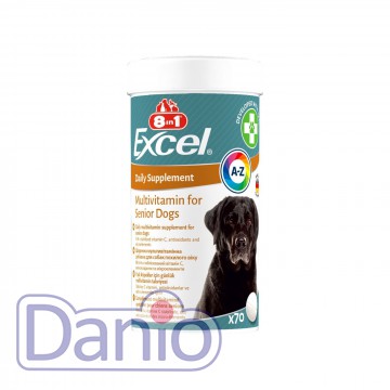 Витамины для пожилых собак 8in1 Excel Multi Vitamin Senior мульт