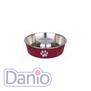 Миска для собак из нержавеющей стали Trixie Slow Feed круговая 1