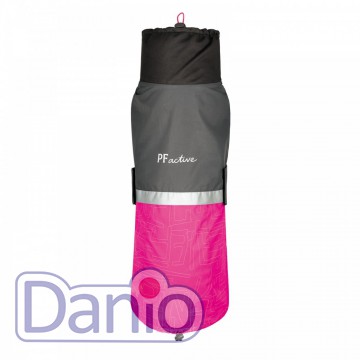 Попона для собак Pet Fashion Roy, малиново-серый 4XL
