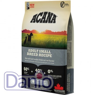 Сухой корм для собак мелких пород ACANA Adult Small Breed Recipe