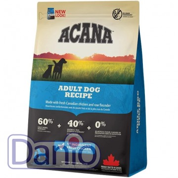 Сухой корм для собак всех пород ACANA Adult Dog Recipe 2 кг, с к